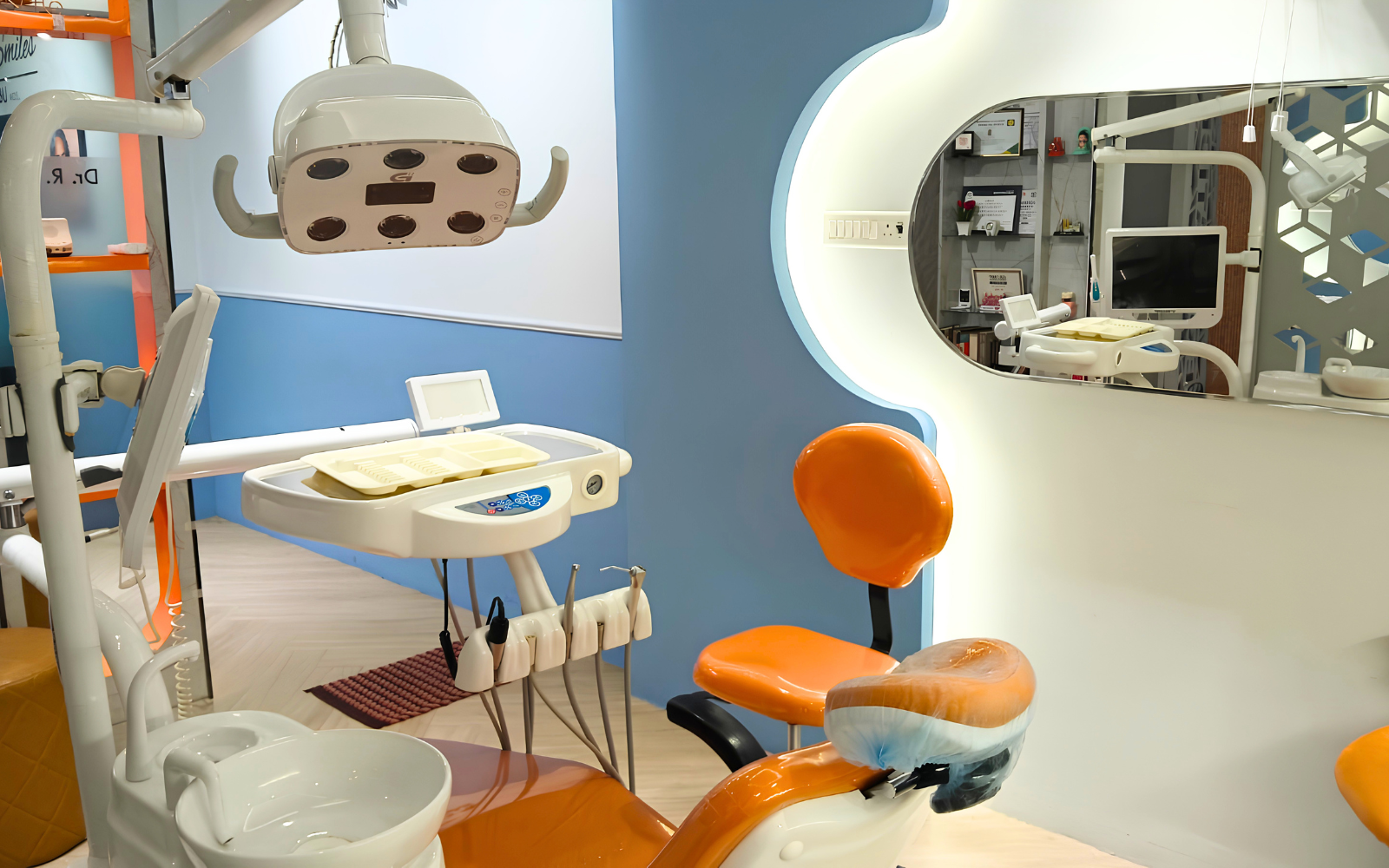 Pediatric-friendly treatment room at R S Dental Care